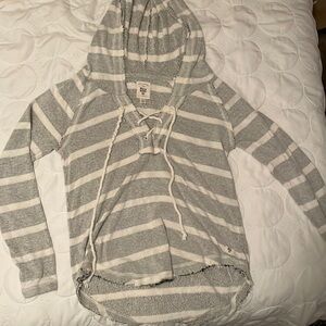 Billabong // striped beach hoodie